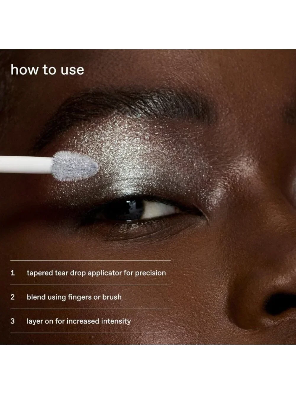 Lustrous Liquid Eyeshadow - High Impact Shimmer, Longwearing, Waterproof